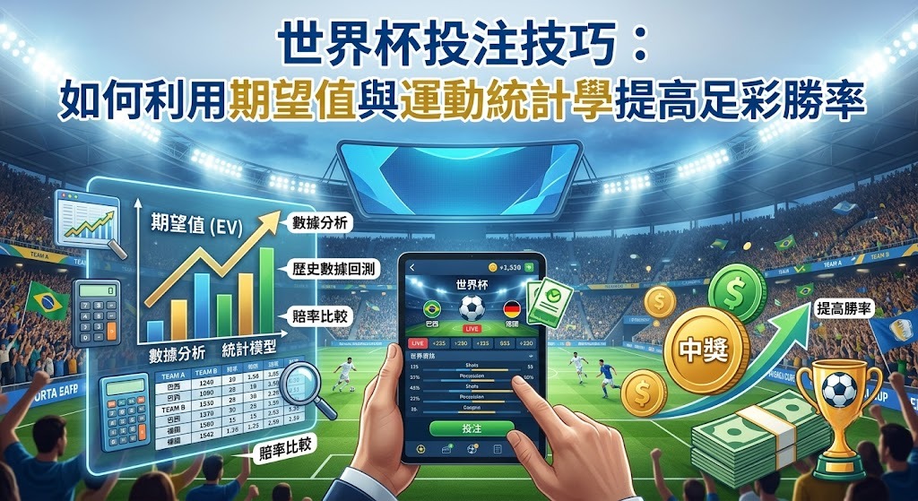 如何利用期望值與運動統計學提高足彩勝率